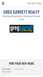 Mobile Screenshot of greggarrettrealty.com