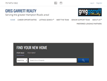 Tablet Screenshot of greggarrettrealty.com